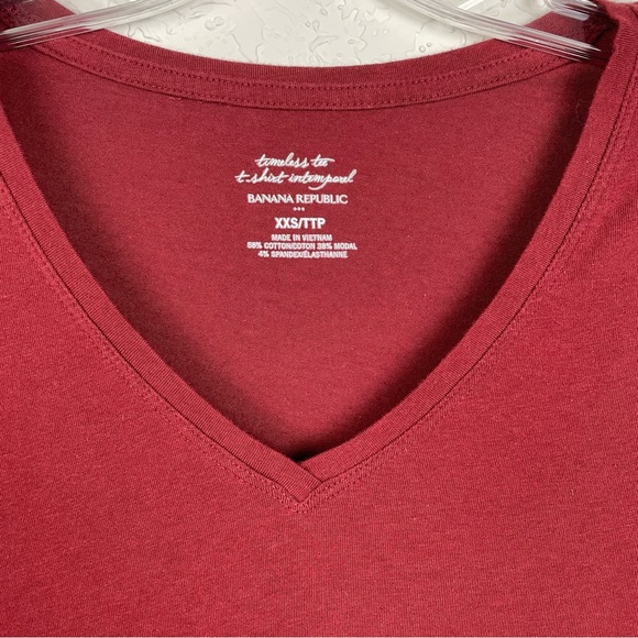 Banana Republic Longsleeve timeless tee T-shirt Size XXS - Picture 3 of 8